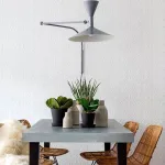 Настенный светильник Duo Play Grey с проводом и гибким механизмом от Vinsa