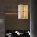 Подвесной светильник Laury с текстильным плафоном от VINSA