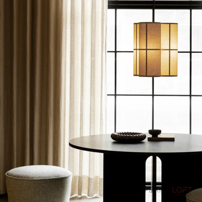 Подвесной светильник Laury с текстильным плафоном от VINSA