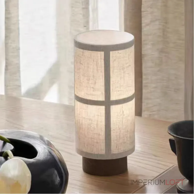 Настольная лампа Laury с текстильным плафоном от VINSA