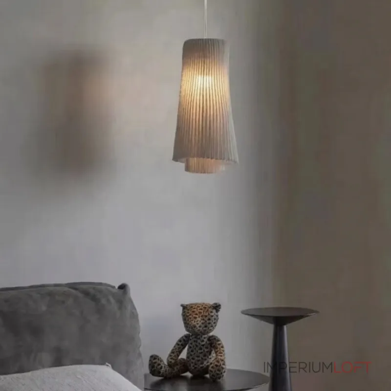 Подвесной светильник Elegant Pleat B с фактурным плафоном от VINSA Подвесной светильник Elegant Pleat B с фактурным плафоном от VINSA