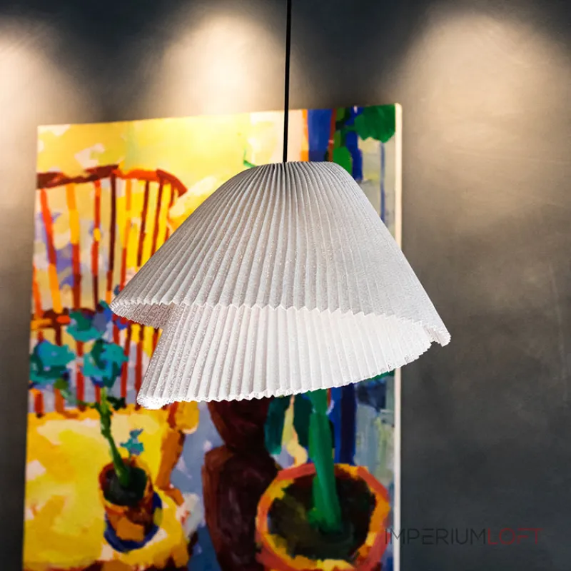 Подвесной светильник Elegant Pleat A с фактурным плафоном от VINSA Подвесной светильник Elegant Pleat A с фактурным плафоном от VINSA