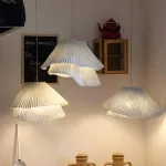 Подвесной светильник Elegant Pleat A с фактурным плафоном от VINSA