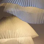 Подвесной светильник Elegant Pleat B с фактурным плафоном от VINSA