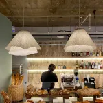 Подвесной светильник Elegant Pleat A с фактурным плафоном от VINSA