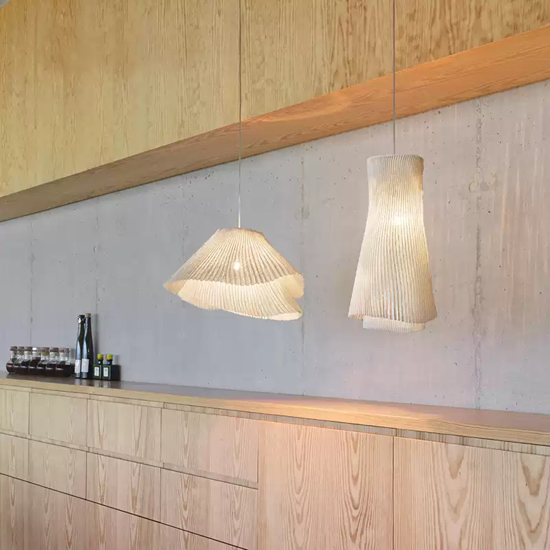 Подвесной светильник Elegant Pleat B с фактурным плафоном от VINSA Подвесной светильник Elegant Pleat B с фактурным плафоном от VINSA