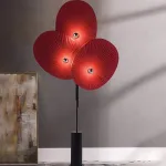 Торшер Aurora Triad Red оригинальной формы от Vinsa