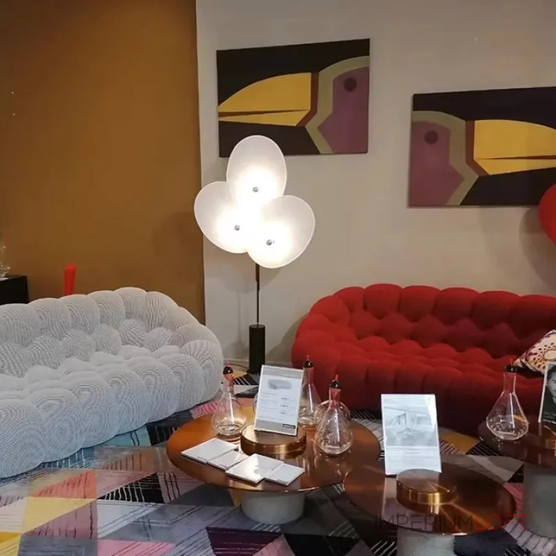 Торшер Aurora Triad White оригинальной формы от Vinsa