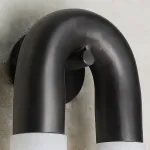 Настенный светильник Sleek Grip A с мраморными плафонами от Vinsa