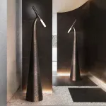 Торшер Chic Sweep с оригинальным фактурным основанием от Vinsa