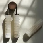 Настенный светильник Duo Glow с мраморными плафонами от Vinsa