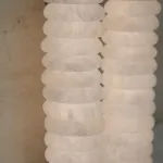 Настенный светильник Duo Glow ручной работы с мраморными плафонами от Vinsa