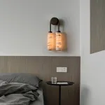 Настенный светильник Duo Glow ручной работы с мраморными плафонами от Vinsa