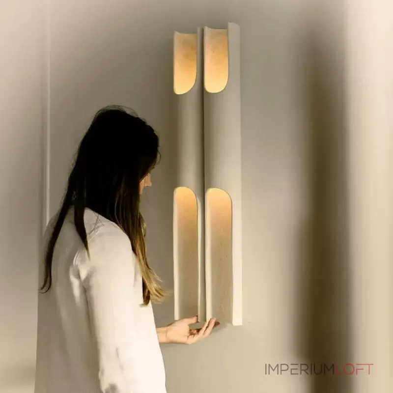 Настенный светильник HoriDuo P2 с необычными плафонами от Vinsa