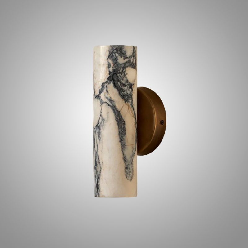 Настенный светильник Marble Fix A с плафоном из мрамора от Vinsa Настенный светильник Marble Fix A с плафоном из мрамора от Vinsa