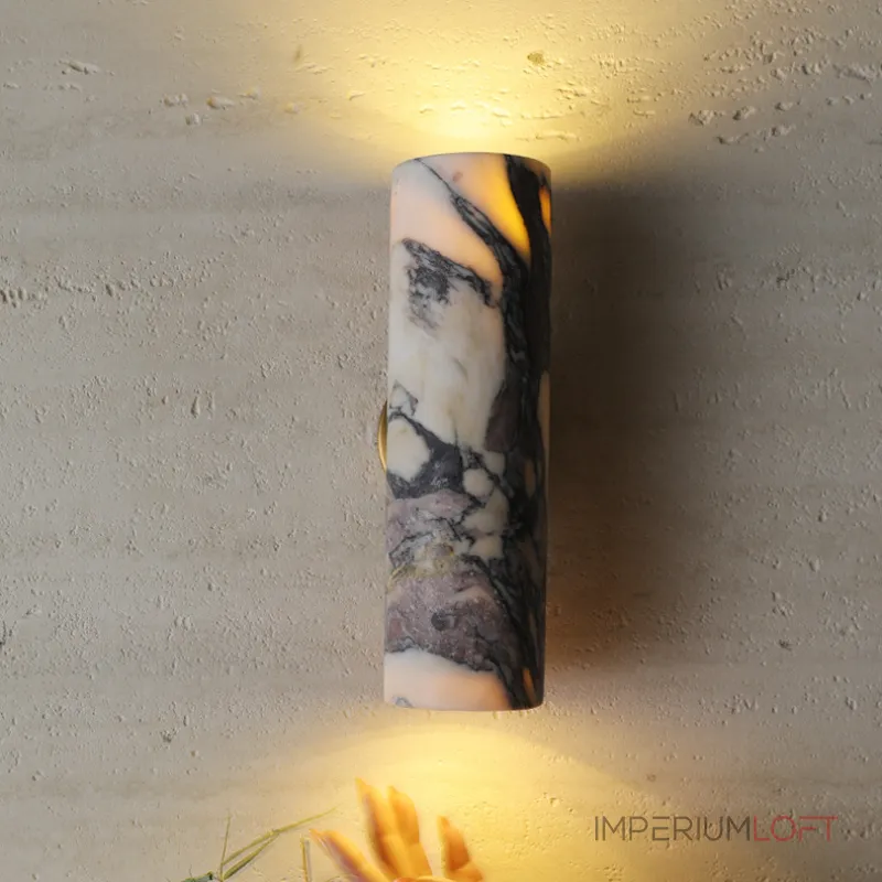 Настенный светильник Marble Fix A с плафоном из мрамора от Vinsa Настенный светильник Marble Fix A с плафоном из мрамора от Vinsa