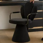 Интерьерное кресло Yulu Leaf B из вельвета с оригинальной спинкой от LaLume