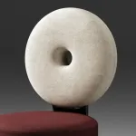 Интерьерное кресло Yulu Orbit B их кожи от LaLume