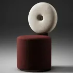 Интерьерное кресло Yulu Orbit B их кожи от LaLume