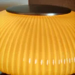 Настольная лампа Vintage Beam Orange с деревянной ножкой от Vinsa