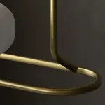 Подвесной светильник Ziilamp Cotton Gold со стеклянными плафонами в форме хлопка от Vinsa