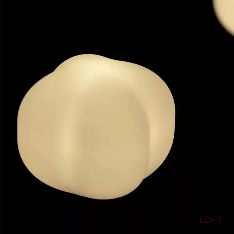 Подвесной светильник Ziilamp Cotton Gold со стеклянными плафонами в форме хлопка от Vinsa