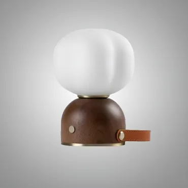 Портативная настольная лампа Mini Cotton Brown