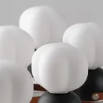 Портативная настольная лампа Mini Cotton Brown со стеклянным плафоном от Vinsa