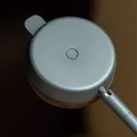 Настольная лампа Ziilamp Clip Silver с сенсорным включением от Vinsa