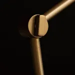 Настольная лампа Ziilamp Clip Gold с сенсорным включением от Vinsa