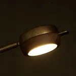 Настольная лампа Ziilamp Clip Gold с сенсорным включением от Vinsa