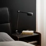 Настольная лампа Ziilamp Clip Silver с сенсорным включением от Vinsa