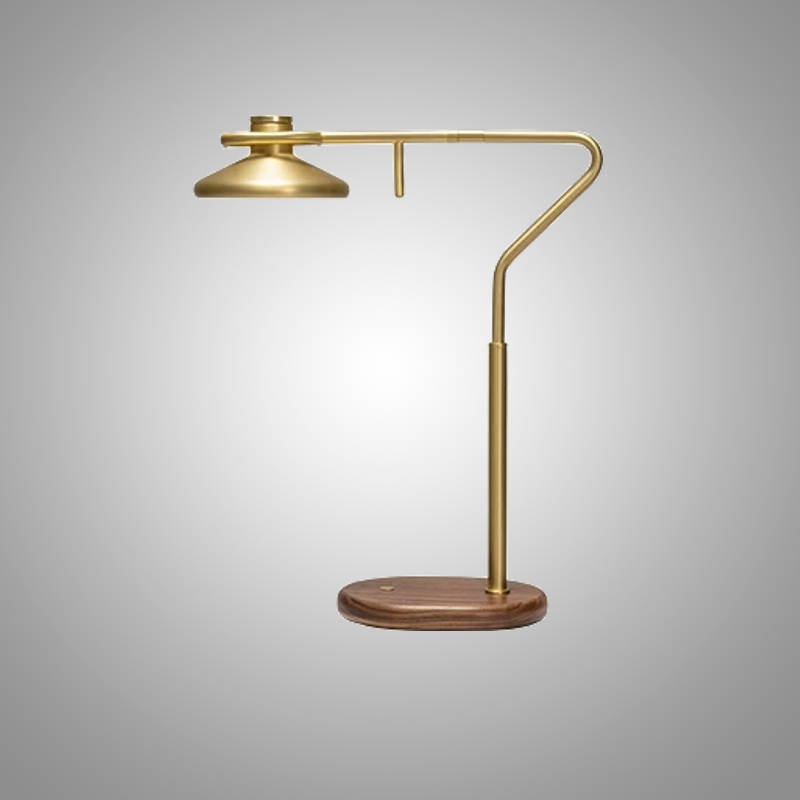 Настольная лампа Ziilamp Arc Gold с сенсорным включением от Vinsa Настольная лампа Ziilamp Arc Gold с сенсорным включением от Vinsa