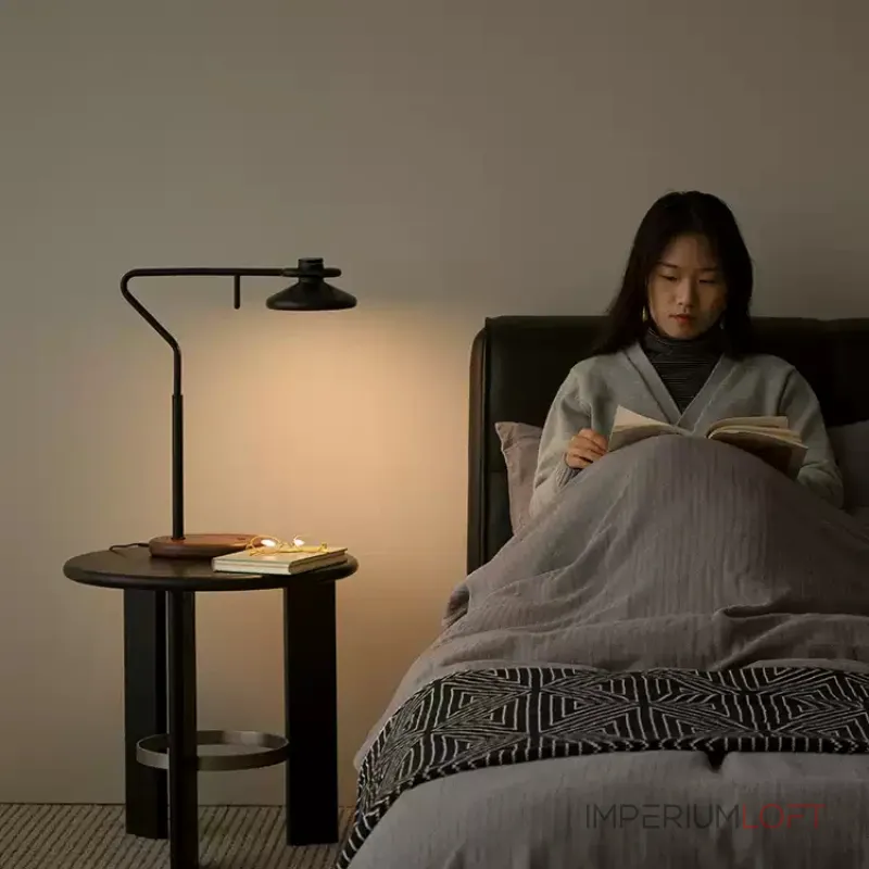 Настольная лампа Ziilamp Arc Black с сенсорным включением от Vinsa Настольная лампа Ziilamp Arc Black с сенсорным включением от Vinsa