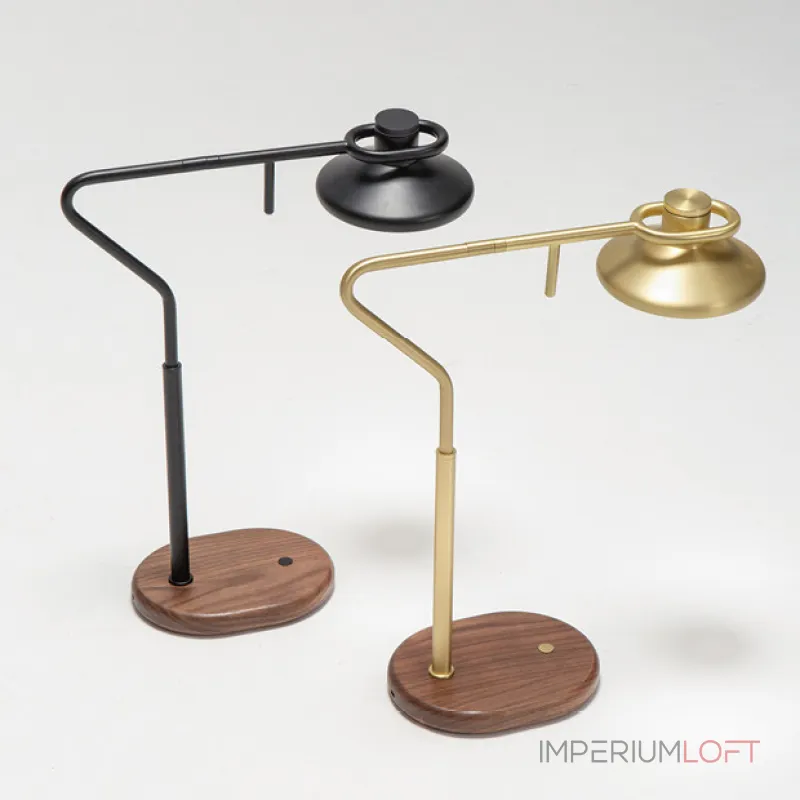 Настольная лампа Ziilamp Arc Gold с сенсорным включением от Vinsa Настольная лампа Ziilamp Arc Gold с сенсорным включением от Vinsa