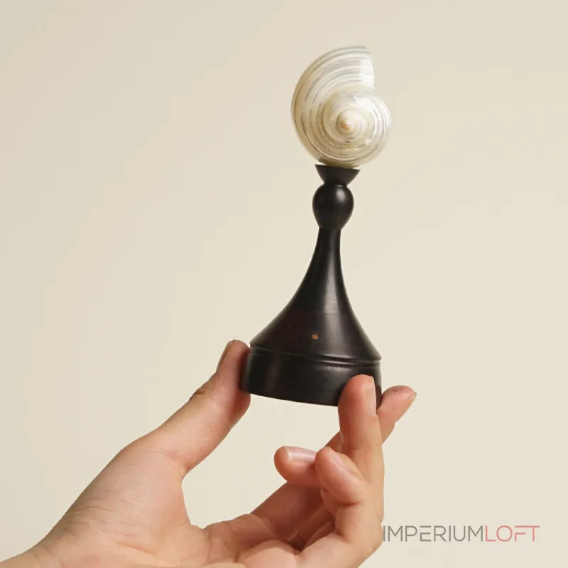 Декоративная настольная лампа Glowshell XS с плафоном из ракушки от Vinsa Декоративная настольная лампа Glowshell XS с плафоном из ракушки от Vinsa