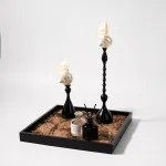 Декоративная настольная лампа Glowshell XS с плафоном из ракушки от Vinsa