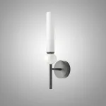 Настенный светильник SENSEI H38.5 White с декором из мрамора от ImperiumLoft