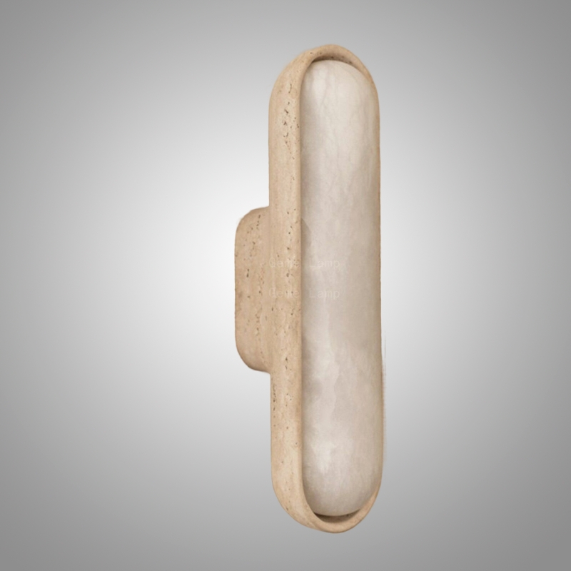 Настенный светильник Marble Muse с мраморным плафоном от Vinsa Настенный светильник Marble Muse с мраморным плафоном от Vinsa