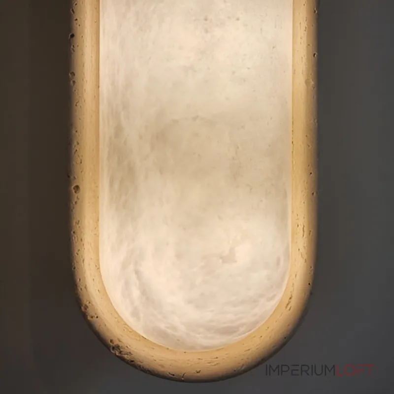 Настенный светильник Marble Muse с мраморным плафоном от Vinsa Настенный светильник Marble Muse с мраморным плафоном от Vinsa