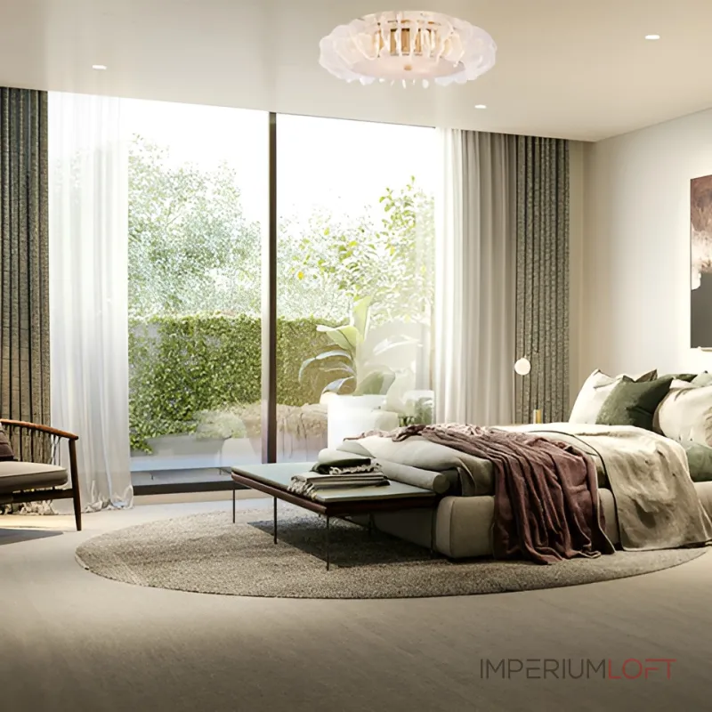 Потолочный светильник PETALS D60 с рассеивателем в форме цветочных лепестков от ImperiumLoft