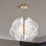 Подвесная люстра PETALS D60 с рассеивателем в форме цветочных лепестков от ImperiumLoft 