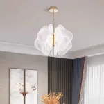 Подвесная люстра PETALS D60 с рассеивателем в форме цветочных лепестков от ImperiumLoft 