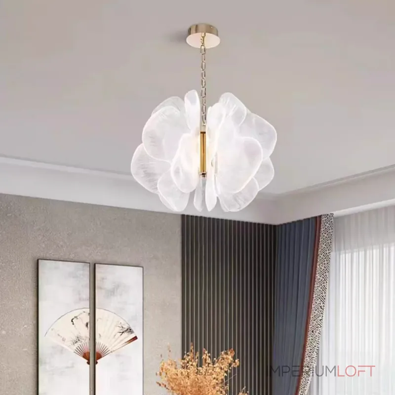 Подвесная люстра PETALS D60 с рассеивателем в форме цветочных лепестков от ImperiumLoft 
