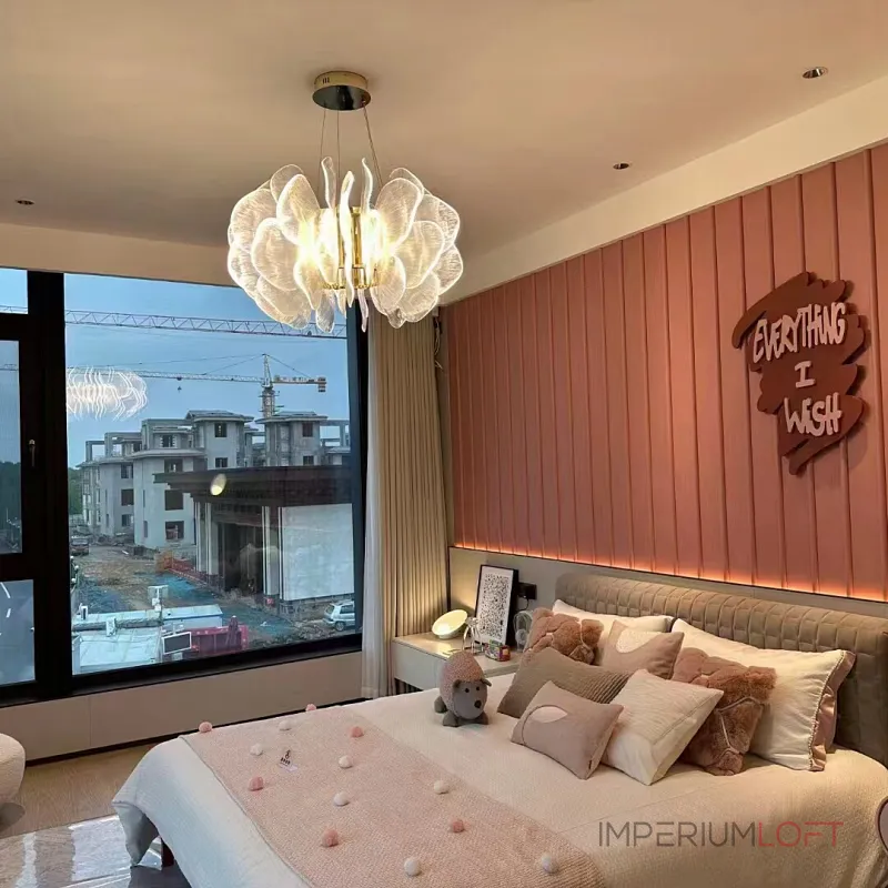 Подвесная люстра PETALS D96 с рассеивателем в форме цветочных лепестков от ImperiumLoft Подвесная люстра PETALS D96 с рассеивателем в форме цветочных лепестков от ImperiumLoft