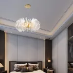 Подвесная люстра PETALS D80 с рассеивателем в форме цветочных лепестков от ImperiumLoft 