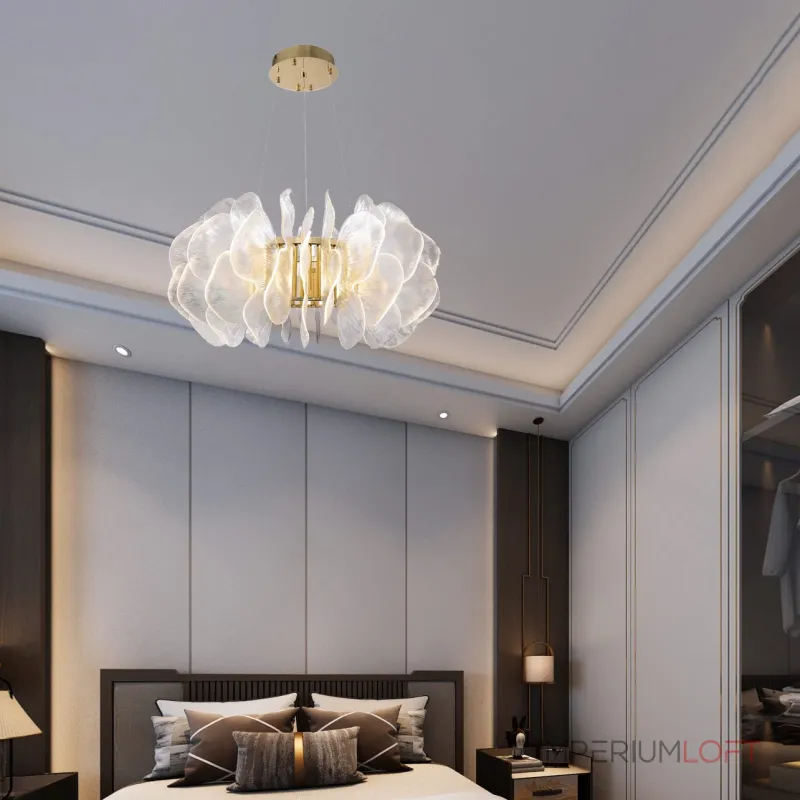 Подвесная люстра PETALS D96 с рассеивателем в форме цветочных лепестков от ImperiumLoft Подвесная люстра PETALS D96 с рассеивателем в форме цветочных лепестков от ImperiumLoft