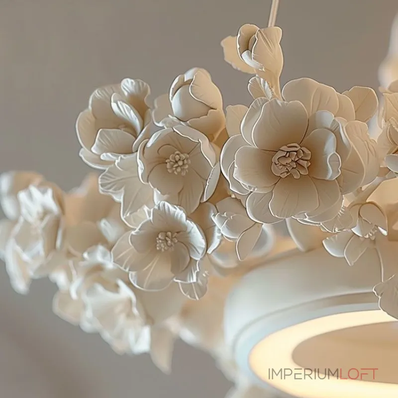 Подвесная люстра Numbo Flowers B P2 D55 D75 с цветочным декором плафона от Vinsa Подвесная люстра Numbo Flowers B P2 D55 D75 с цветочным декором плафона от Vinsa