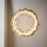 Подвесная люстра Numbo Flowers A с цветочным декором плафона от Vinsa