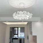 Подвесная люстра Numbo Flowers D с цветочным декором плафона от Vinsa